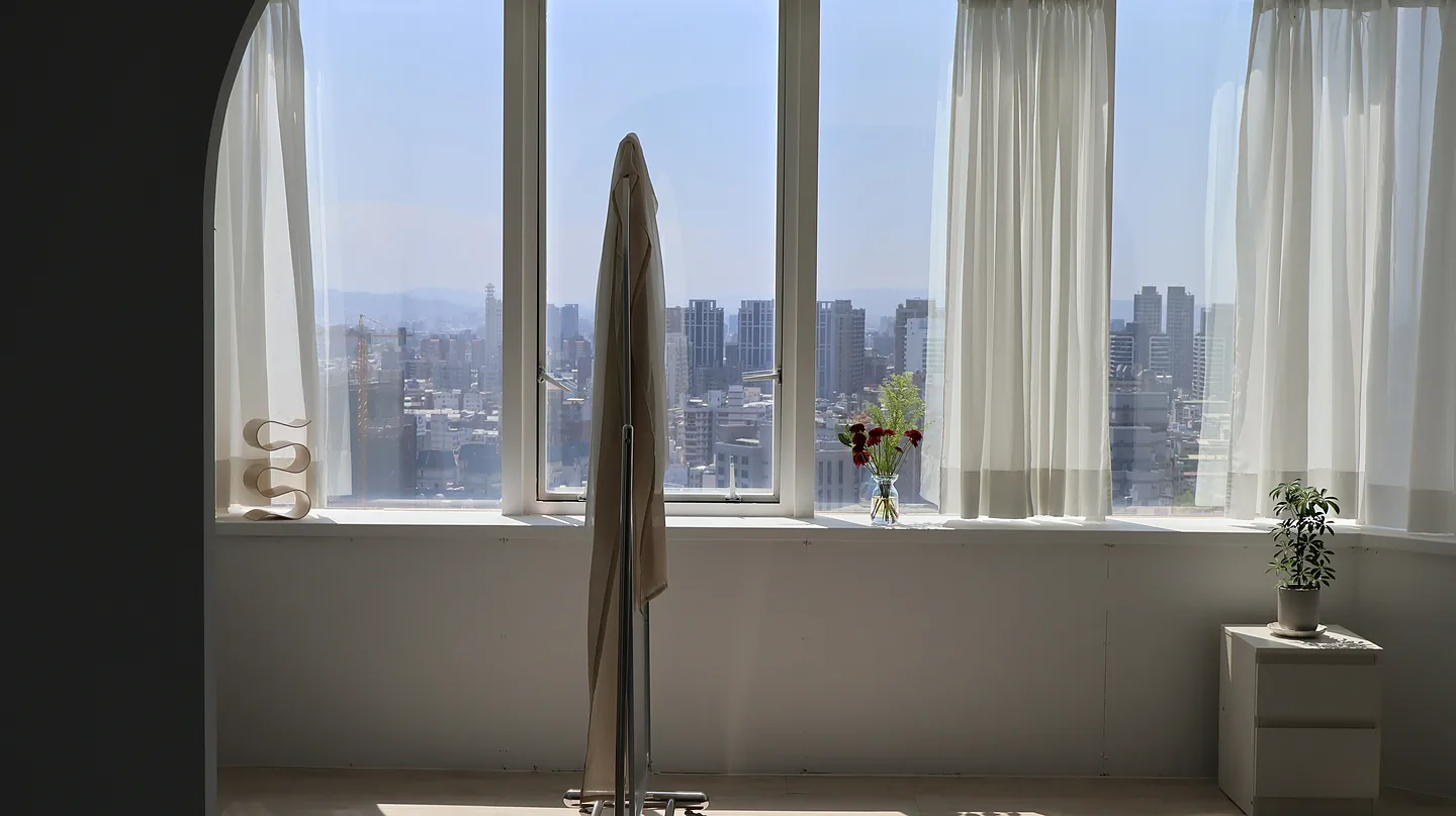 大面窗景與城市天際線