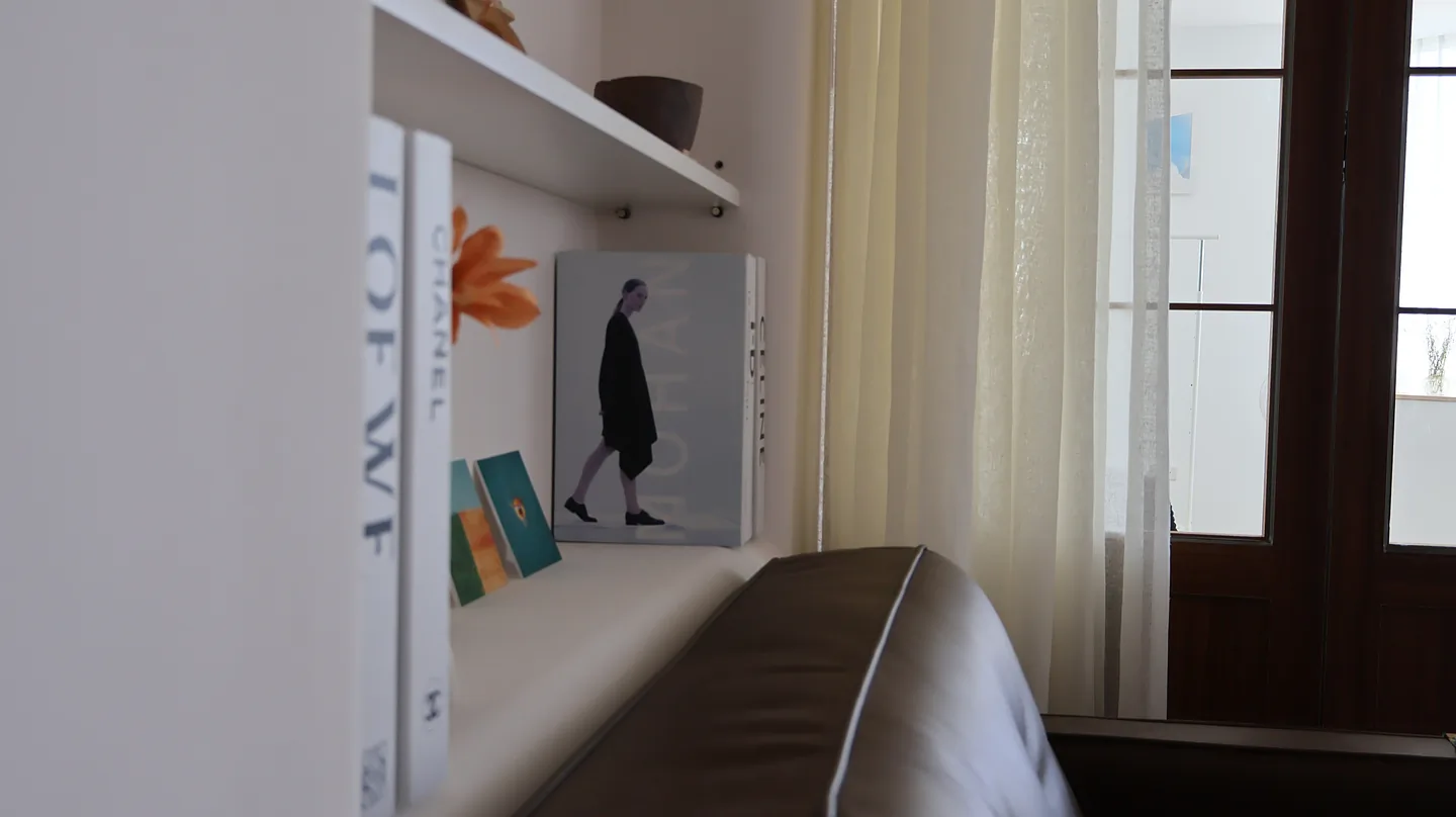 日式木格門與白紗